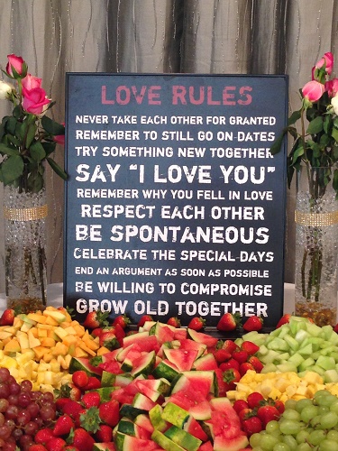 LOVE RULES Fruit Plate Idea - Idea Gallery - Unique Fruit Plate Ideas